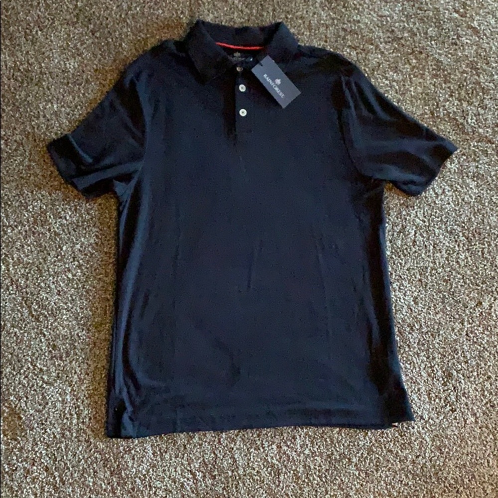 Rainforest Men’s Polo - Black